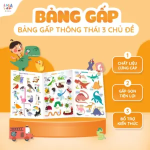 BẢNG GẤP THÔNG THÁI 3 CHỦ ĐỀ