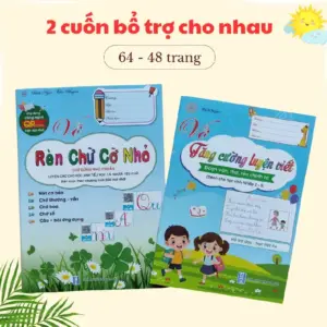 📚 BỘ VỞ LUYỆN VIẾT CHỮ ĐẸP CHO BÉ TIỂU HỌC
