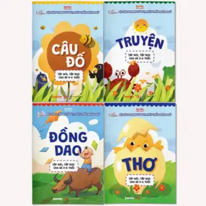Bộ Sách Tranh Tư Duy – Phát Triển Ngôn Ngữ Cho Bé 0–6 Tuổi