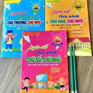 BỘ LUYỆN VIẾT THEO NHÓM LỚP 1, 2, 3