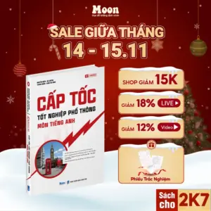 Sách cấp tốc tiếng anh ôn thi tốt nghiệp THPT - lấy gốc tiếng anh