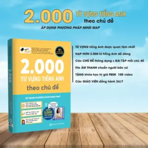 2.000 TỪ VỰNG TIẾNG ANH THEO CHỦ ĐỀ
