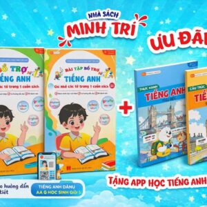 📘 Bộ 4 cuốn bổ trợ & thực hành tiếng Anh tiểu học