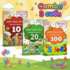 BC79 - Combo 3 Cuốn Học Toán Tư Duy Cho Bé Từ 3-8 tuổi