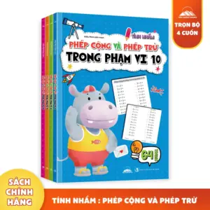 BỘ SÁCH TÍNH NHẨM – PHÉP CỘNG & PHÉP TRỪ CHO BÉ