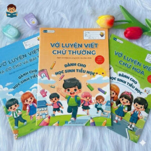 BC87 - Combo 3 Sách Luyện Viết Cho Bé
