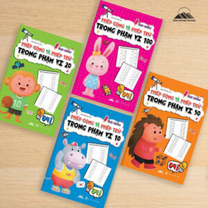 BC92 - Tập Làm Toán Cho Bé Phạm Vi Từ 10/20/50/100